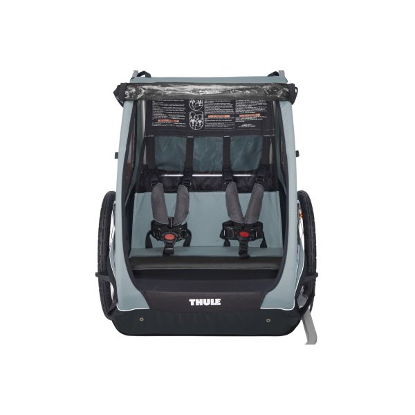 Remorque à vélo pour enfant Coaster XT Soft blue