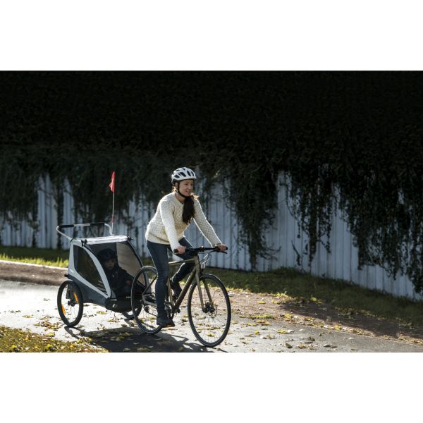 Remorque à vélo pour enfant Coaster XT Soft blue