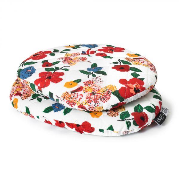 Coussin pour chaise Tibu Lucas du Tertre Hibiscus