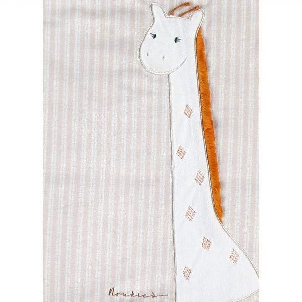 Gigoteuse hiver 0-6 mois Veloudoux girafe Tiga beige