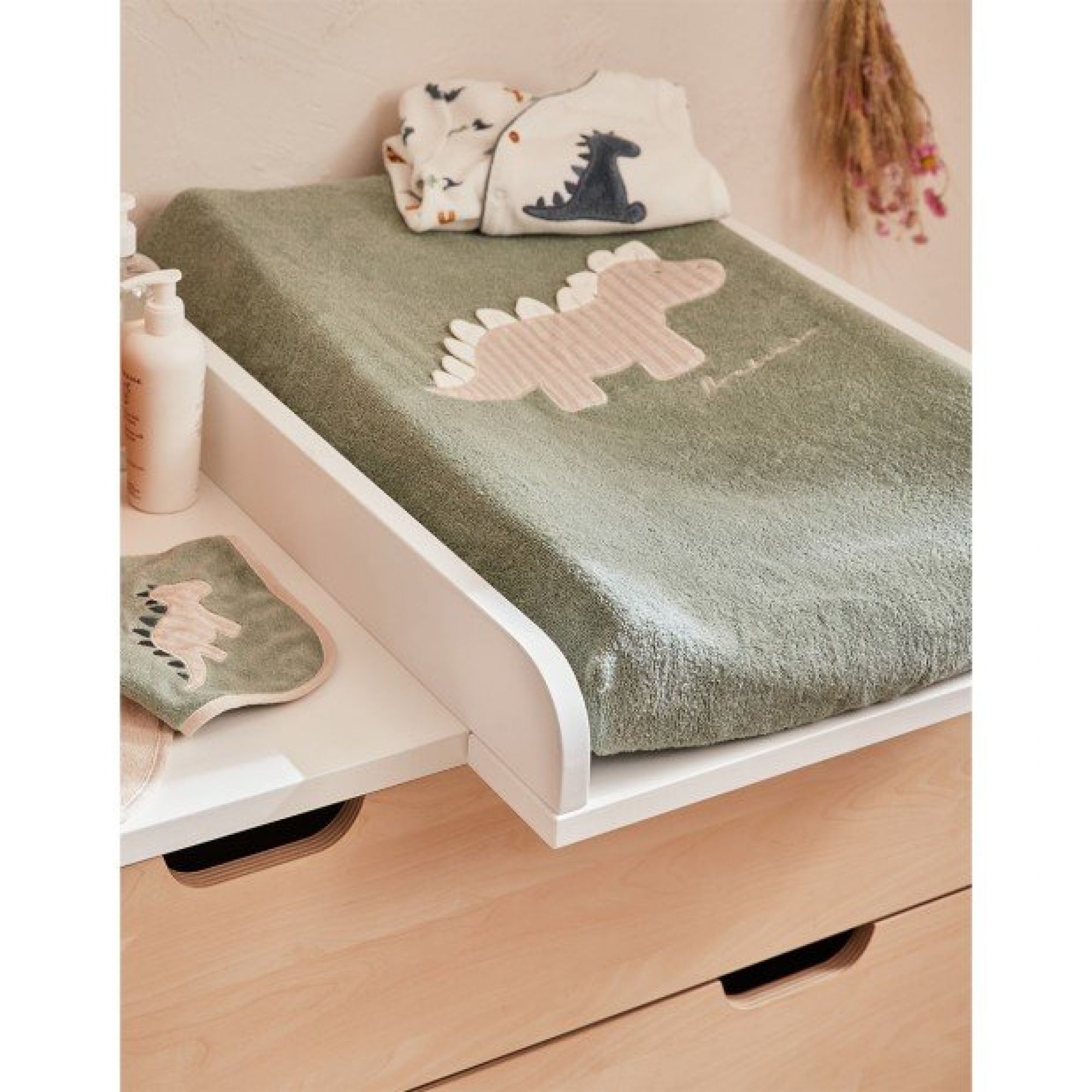 Matelas à langer, dinosaure, décoration dinosaure, tapis de voyage,  décoration de chambre d'enfant, cadeau pour les enfants, chambre de bébé  monochrome, tapis de dinosaure -  France