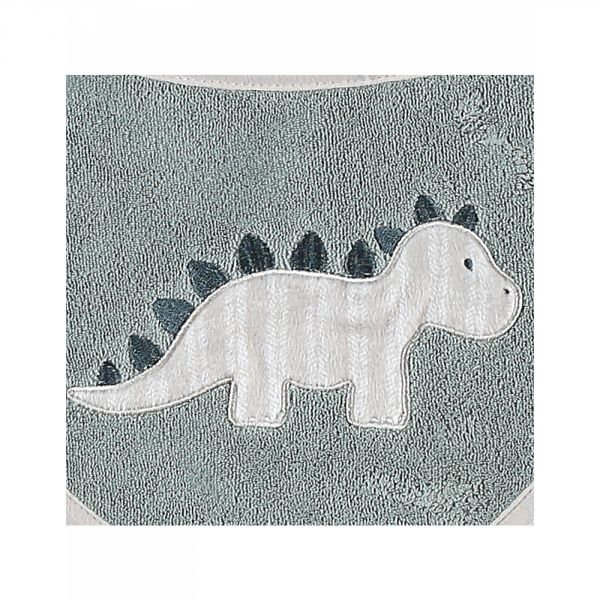 Lot de 2 bavoirs bandana dinosaure Stegi