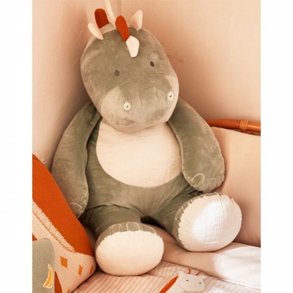 Peluche géante dino Stegi - 80 cm