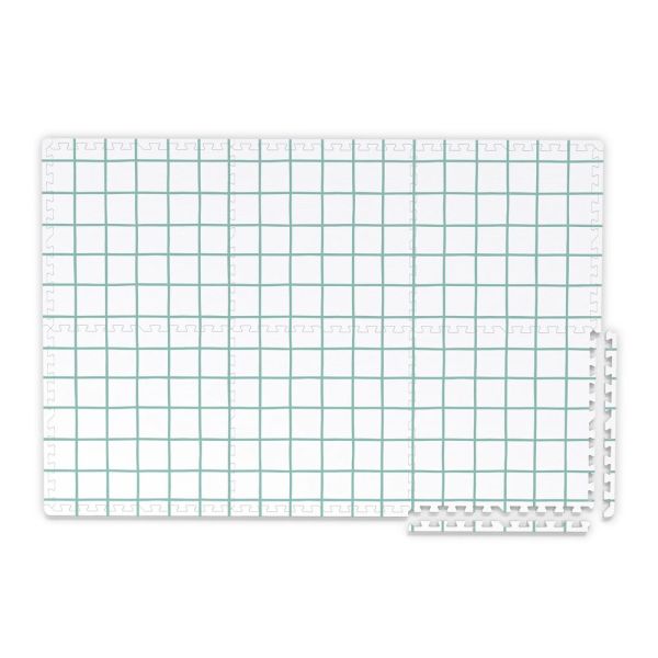 Tapis de jeu réversible  2 en 1 EEVAA Marelle