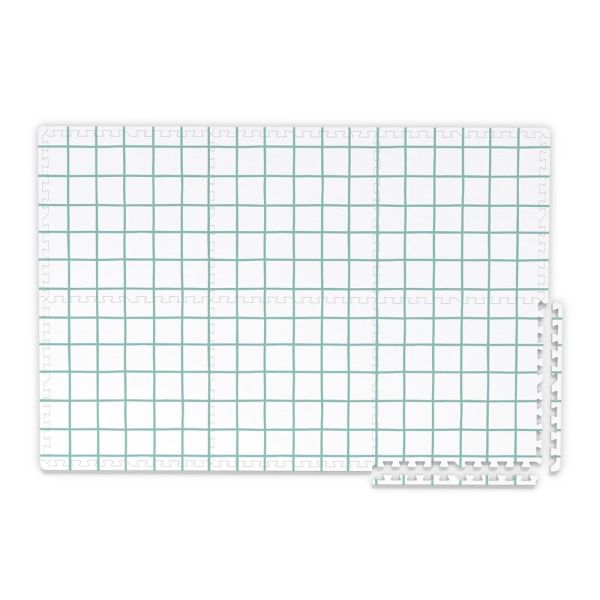 Tapis de jeu réversible 2 en 1 EEVAA Marelle