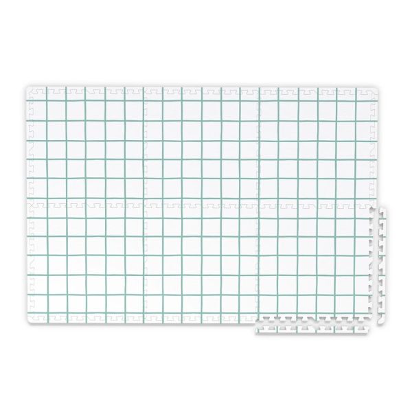 Tapis puzzle & boite de rangement Tiloo - Marelle