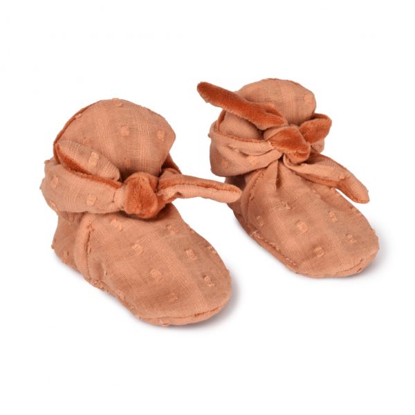 Coffret bébé Doudou et chaussons Timo le renard