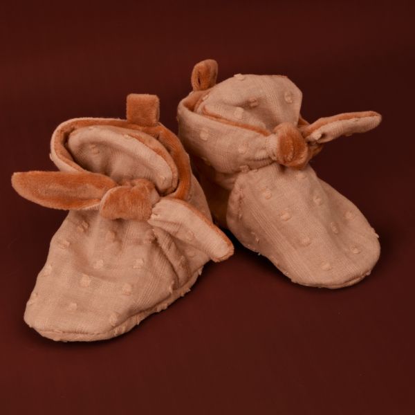 Coffret bébé Doudou et chaussons Timo le renard