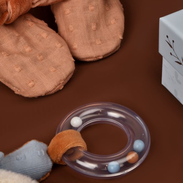 Coffret bébé Doudou et chaussons Timo le renard