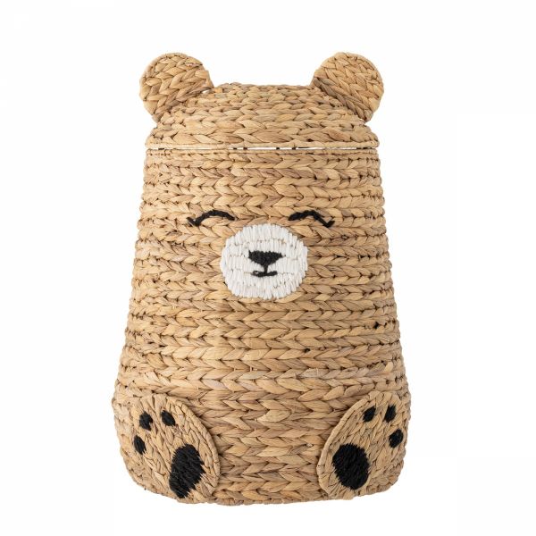 Panier de rangement jacinthe d'eau avec couvercle - Timone