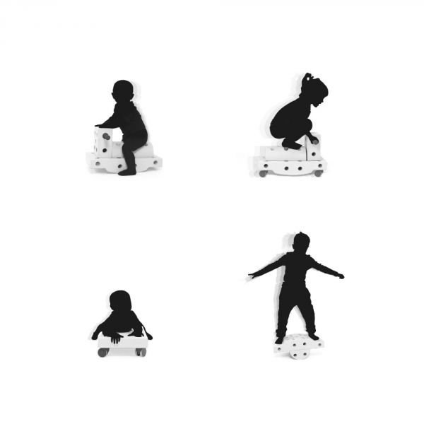 Jeu de construction évolutif Tiny Ride Kit Sable & Miel