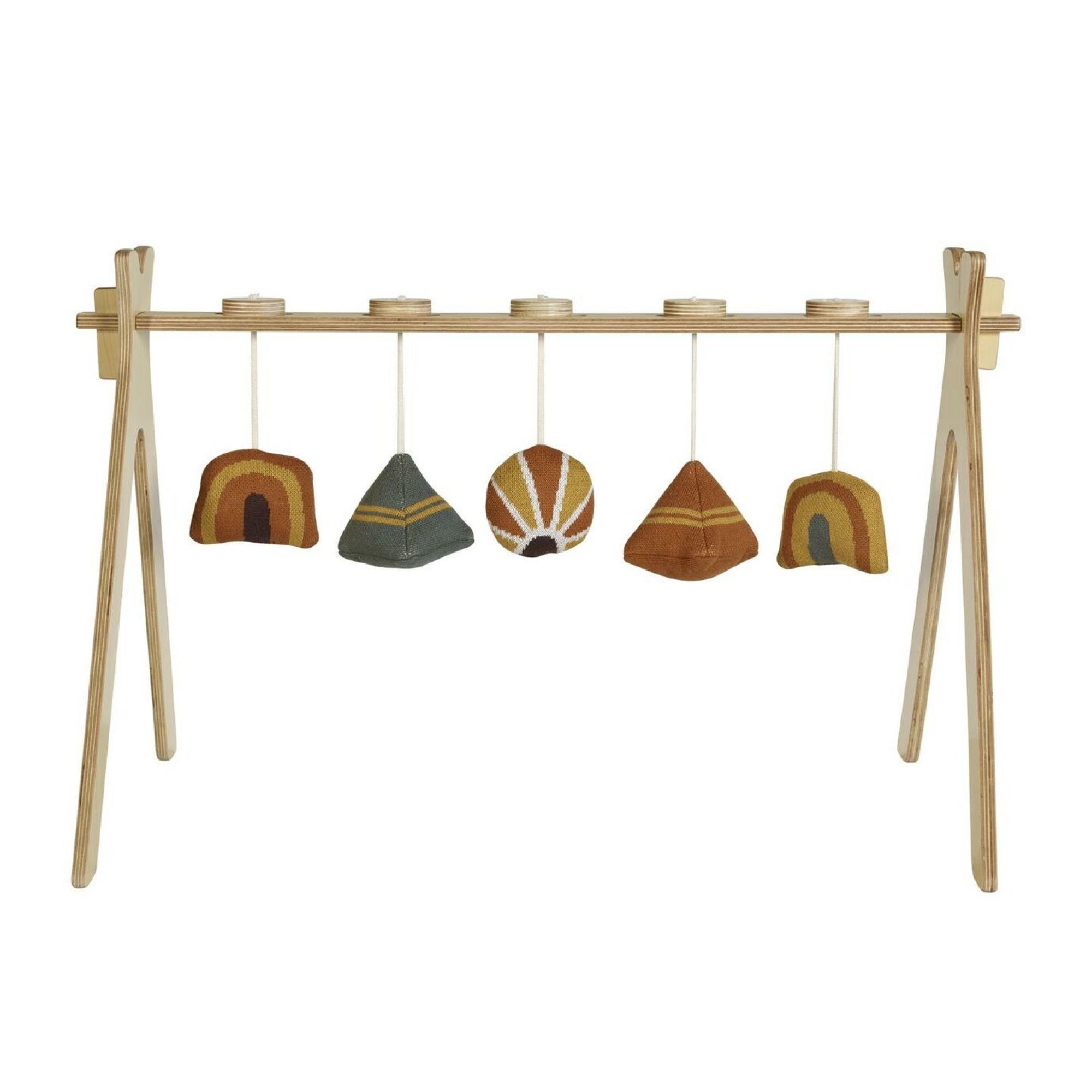 Arche d'éveil Tipi avec 5 jouets Terra - Made in Bébé