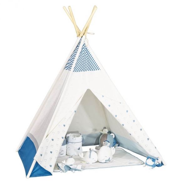 Tipi Blue Baleine