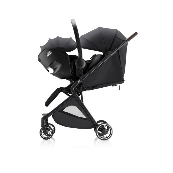 Poussette compacte Tira Carbon black