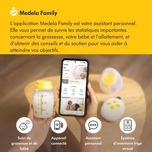 Tire-lait électrique Solo Hands-Free 24 mm