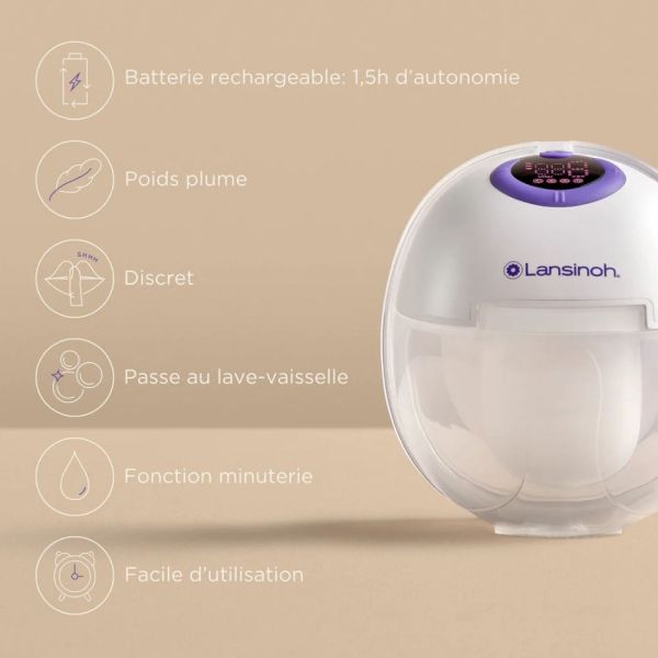 Tire-lait mains libres Simple