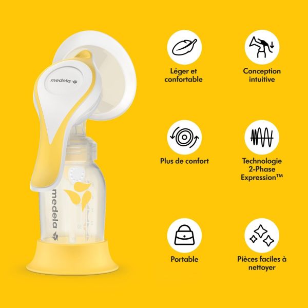 Tire-lait manuel Harmony Flex