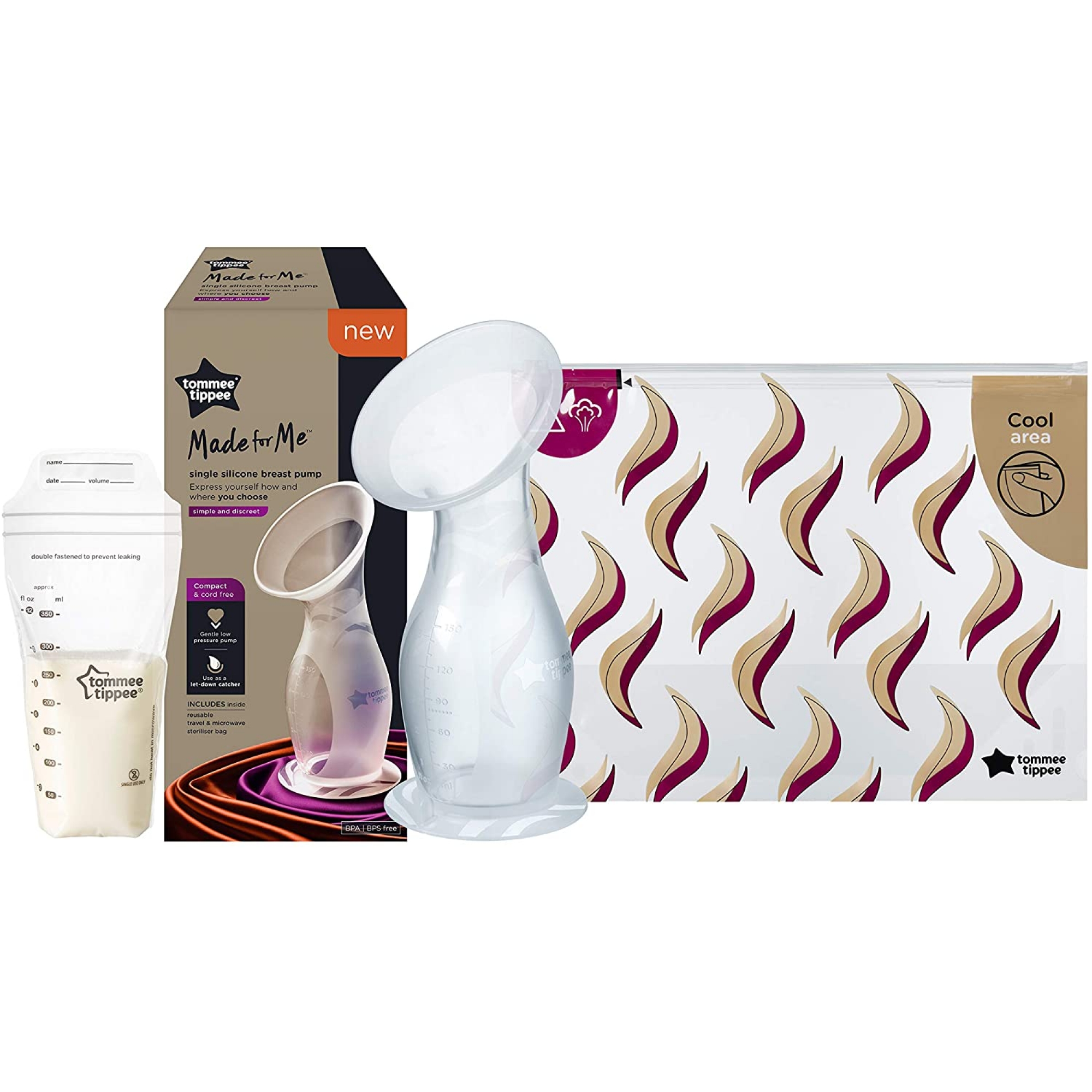 Tommee Tippee Tire Lait Nomade En Silicone Made In Bebe