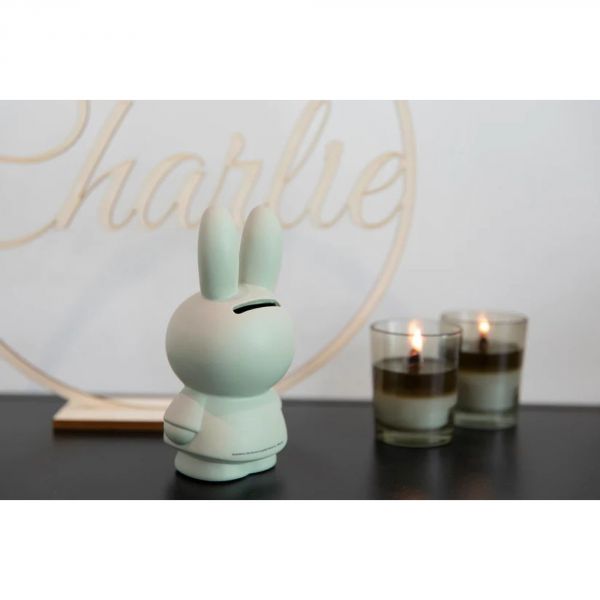 Tirelire enfant Miffy taille S Eucalyptus