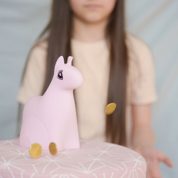 Tirelire enfant Kidybank licorne