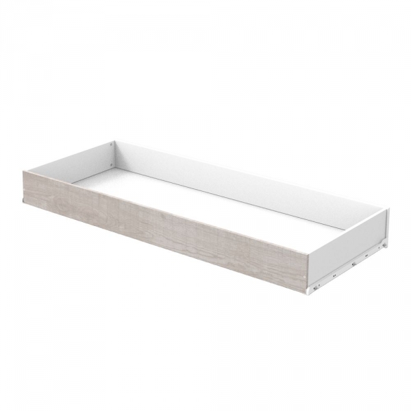 Sauthon Meubles Lit Combine Evolutif 70x140 En 140x0 Tiroir De Lit Nova Gris Loft Made In Bebe