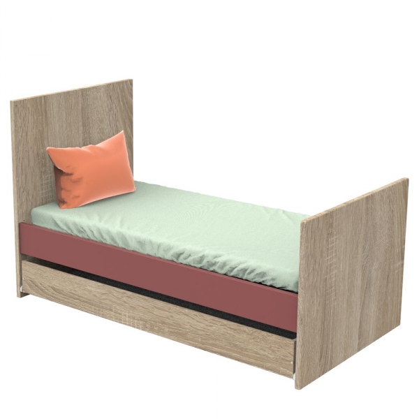 Tiroir de lit évolutif bébé Little Big Bed 70x140 cm Nova Couleurs