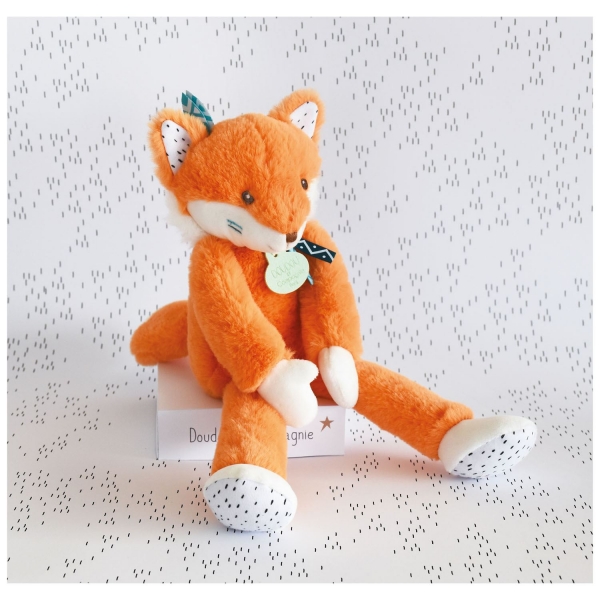 Peluche Pantin Tiwipi Renard 30 cm