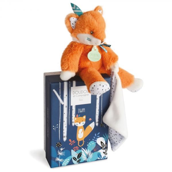 Doudou pantin Tiwipi Renard