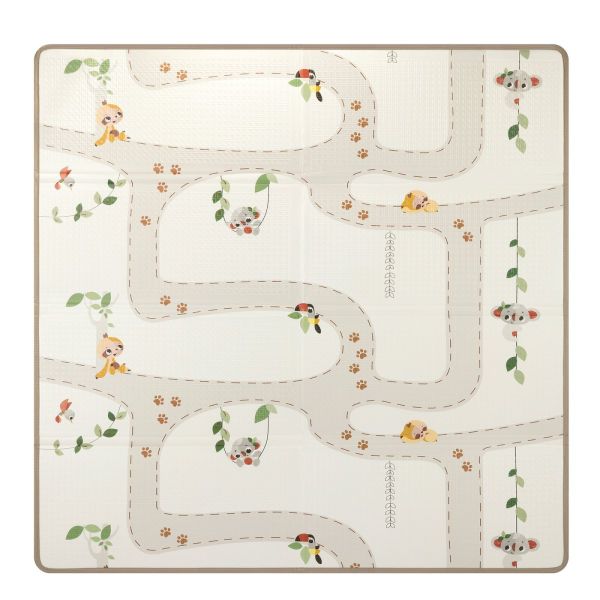 Tapis d’éveil pliable double face Boho Chic