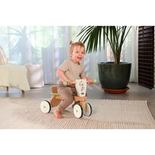 Tricycle en bois - Boho Chic