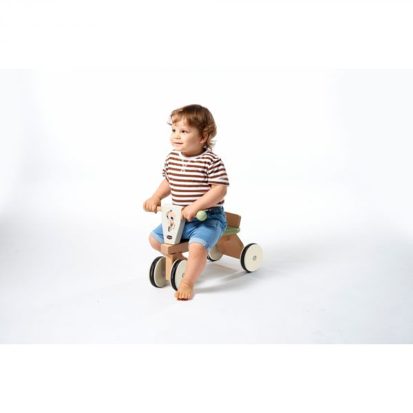 Tricycle en bois - Boho Chic