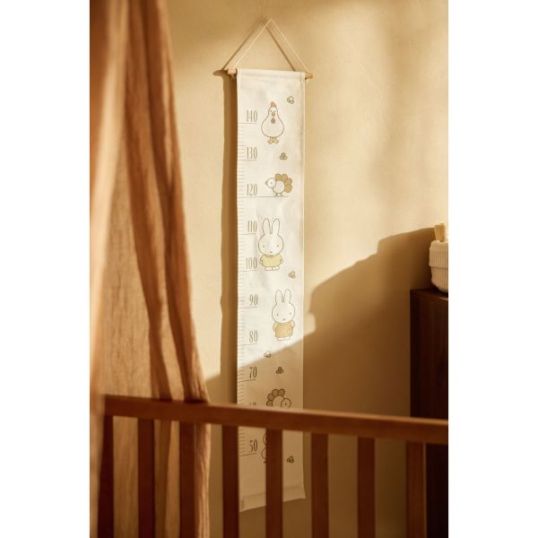 Toise murale bébé Miffy Family Farm