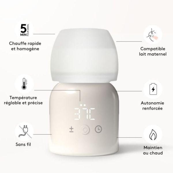 Chauffe-biberon nomade TooGo 2.0, Sable