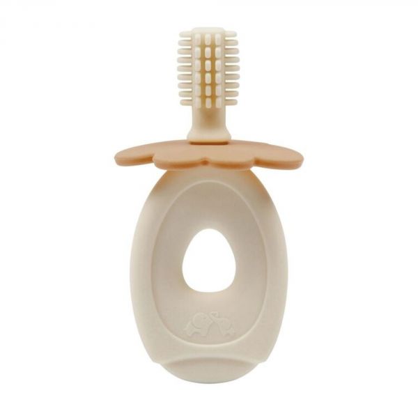 Brosse à dent bébé silicone 1er âge