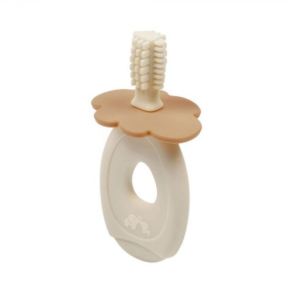 Brosse à dent bébé silicone 1er âge