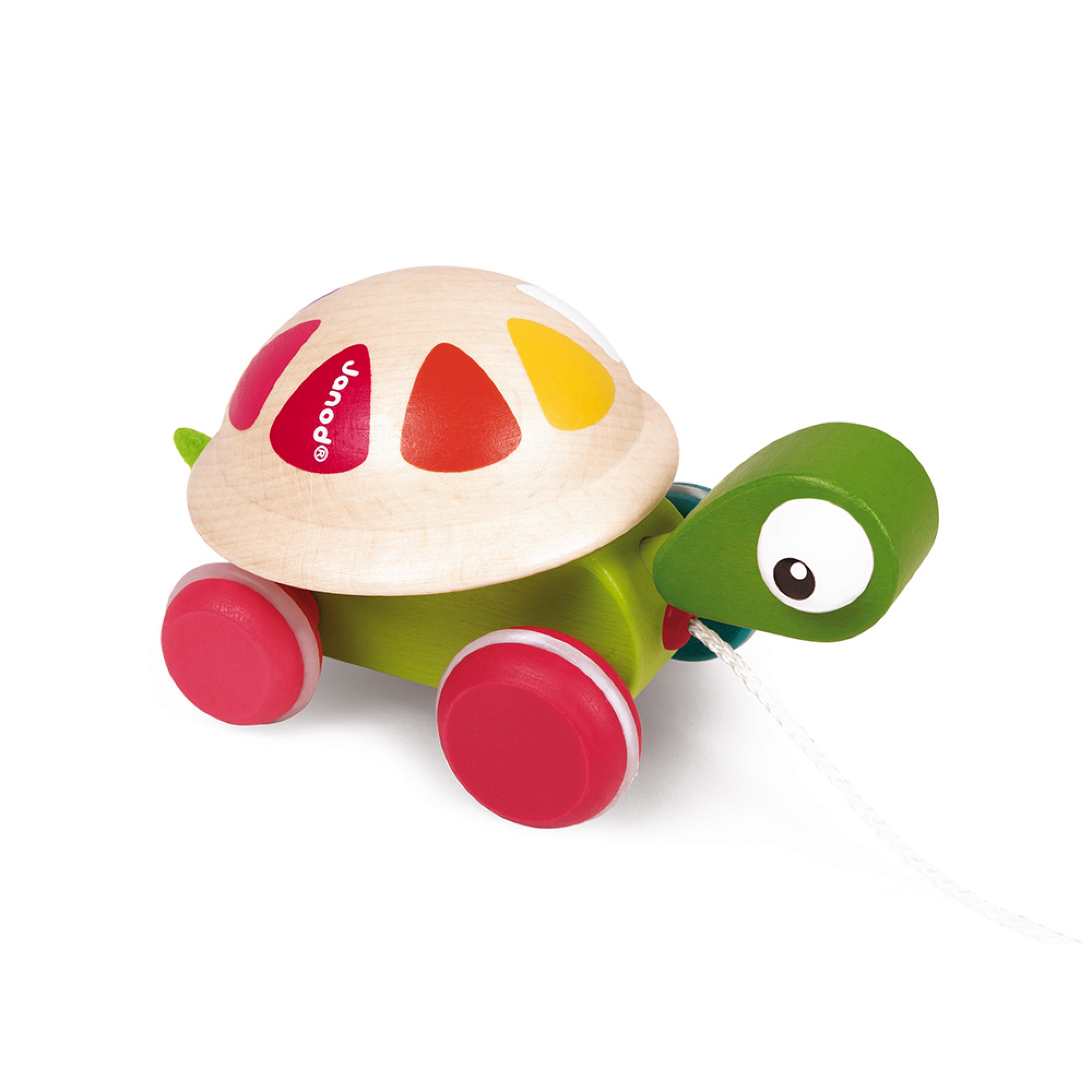 Janod Jouet A Tirer En Bois Tortue Zigolos Made In Bebe