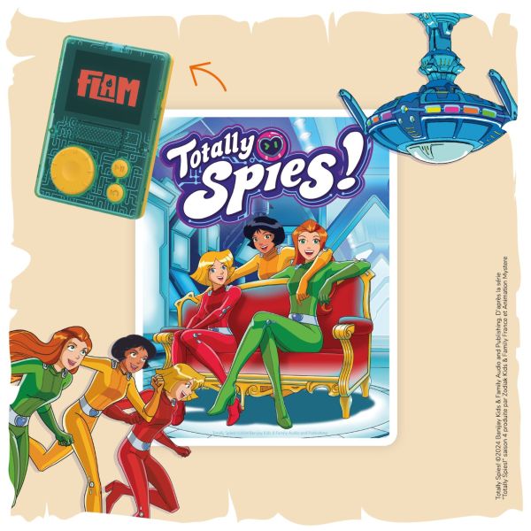 Livre audio Flam Totally Spies !