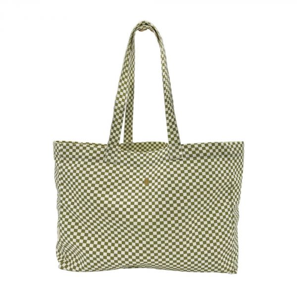 Sac cabas Marius Damier Olive