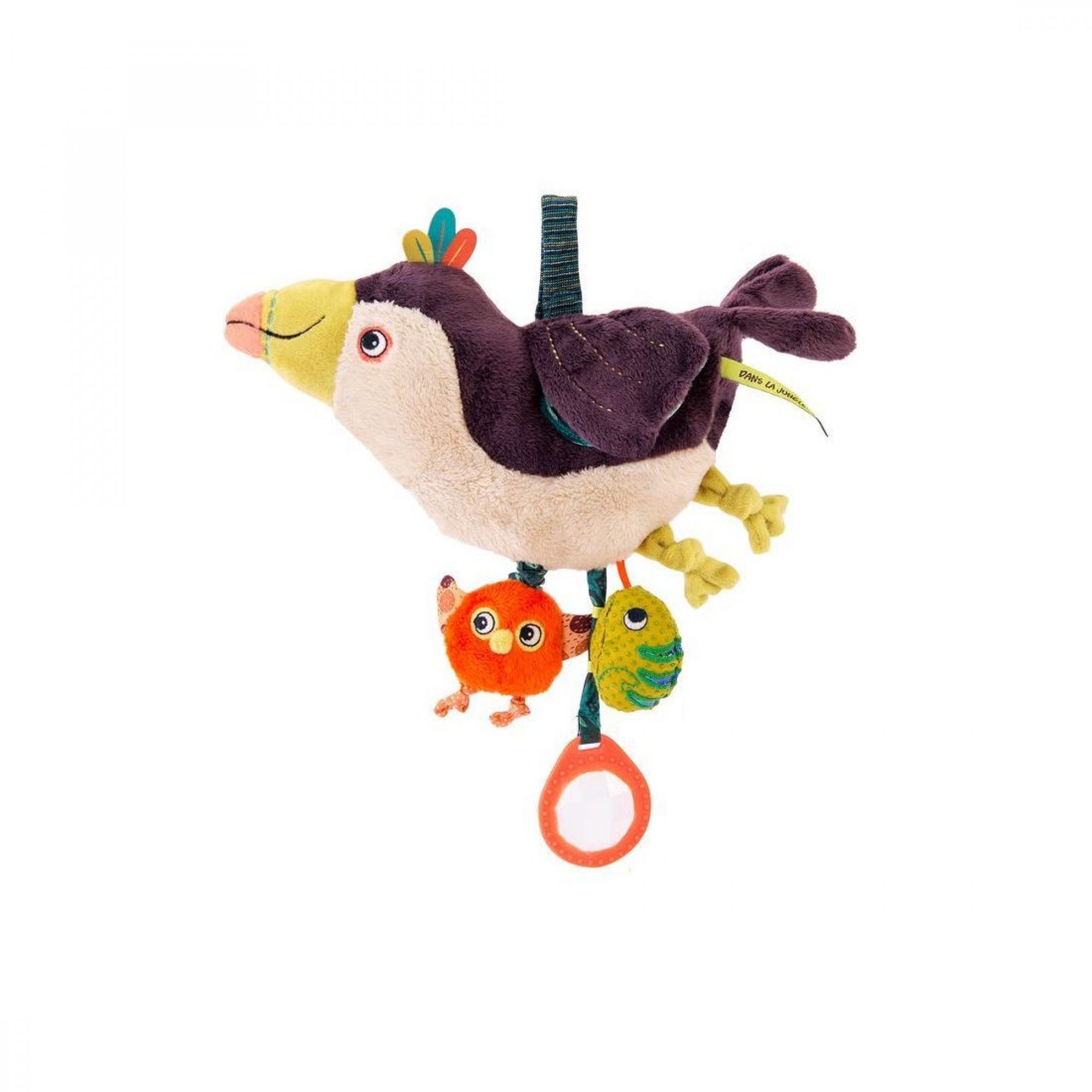 Moulin Roty Jouet D Activites A Suspendre Toucan Pakou Dans La Jungle Made In Bebe