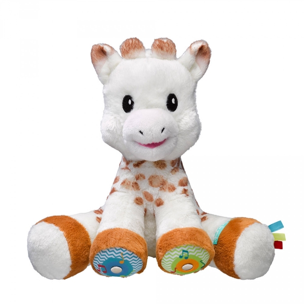 Peluche Touch & Music Sophie la girafe