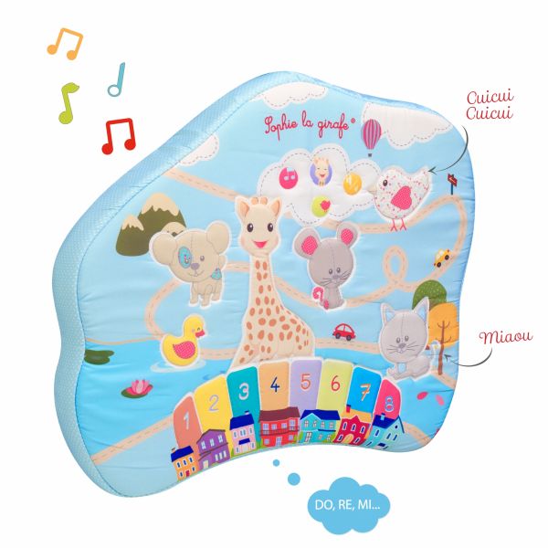 Tableau d'éveil interactif Touch & play board Sophie la girafe