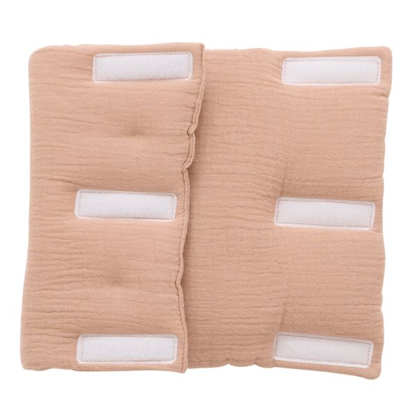 Protège barreaux tour de lit modulable respirant respirant Mocha