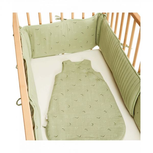 Protège barreaux de lit modulable Bucolique vert