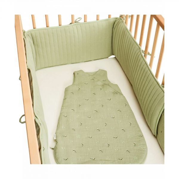Protège barreaux de lit modulable Bucolique vert