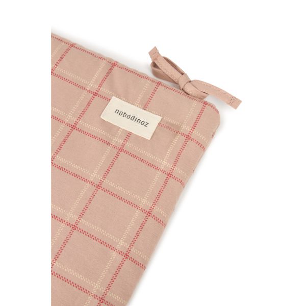 Tour de lit Nest Stories Pink Red Checks