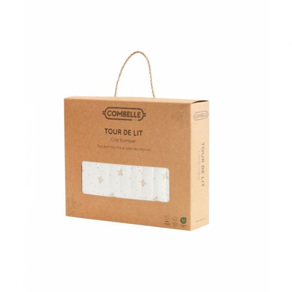 Tour de lit matelassé Hirondelle Ecru