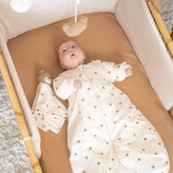Tour de lit bébé velours côtelé