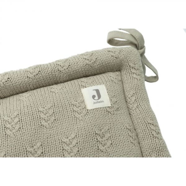 Tour de lit/Tour de parc 180 x 30 cm Grain Knit Olive Green