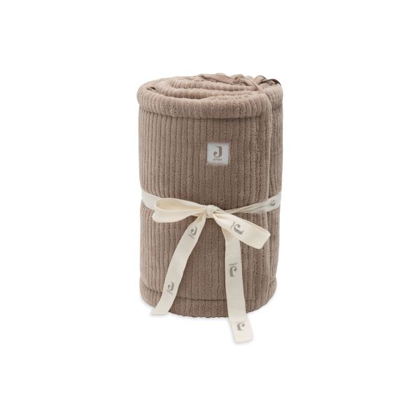 Tour de parc bébé Cloudy Rib Milky Coffee
