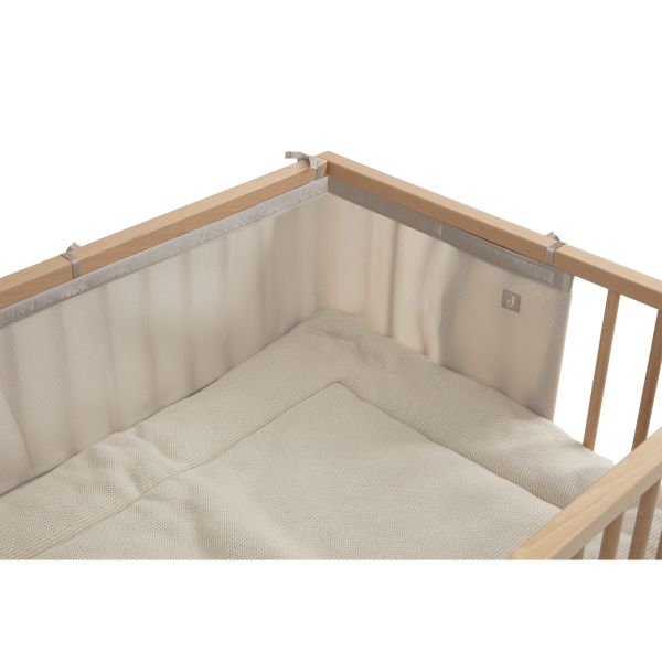 Tour de lit respirant Mesh Sand